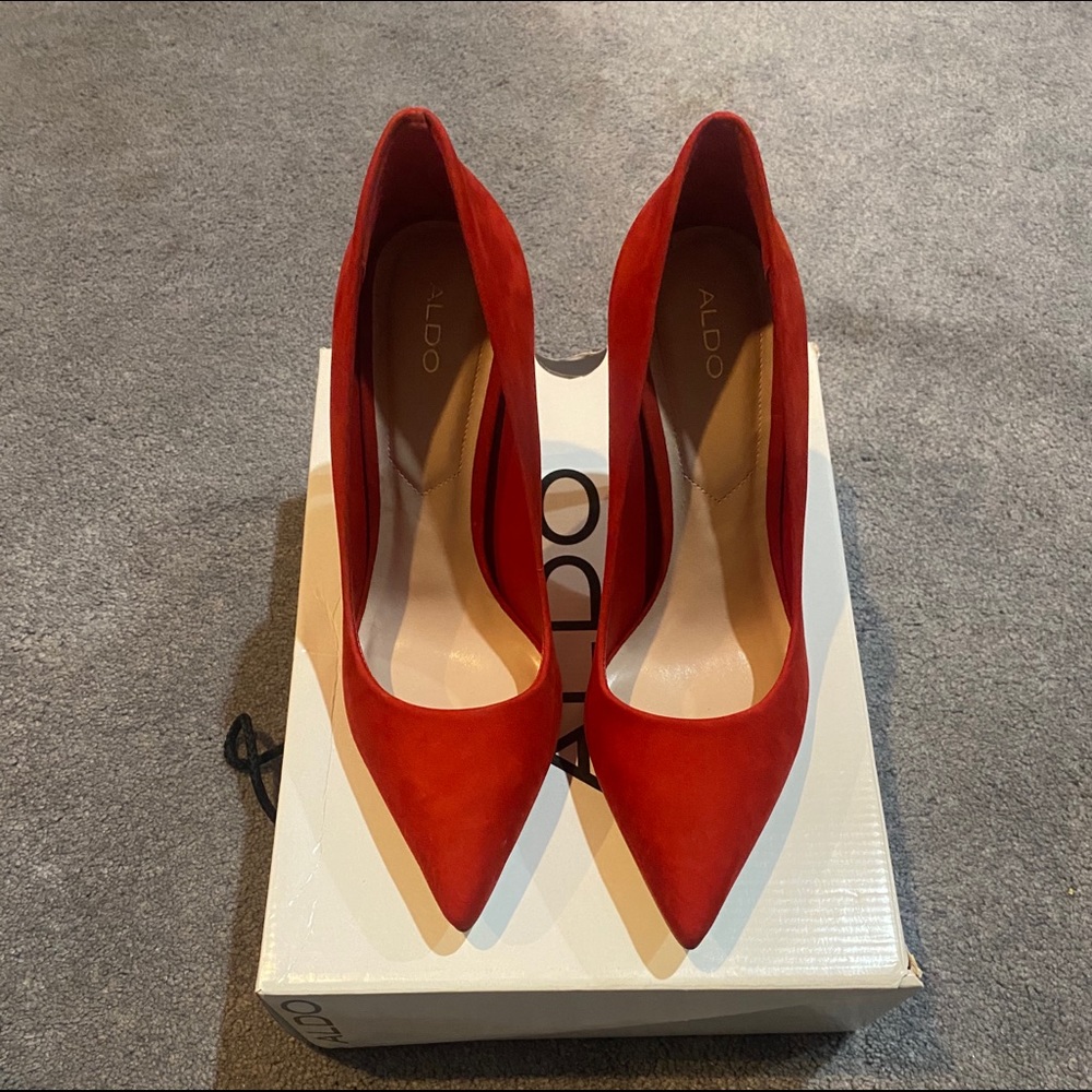 Aldo Red Pumps.
